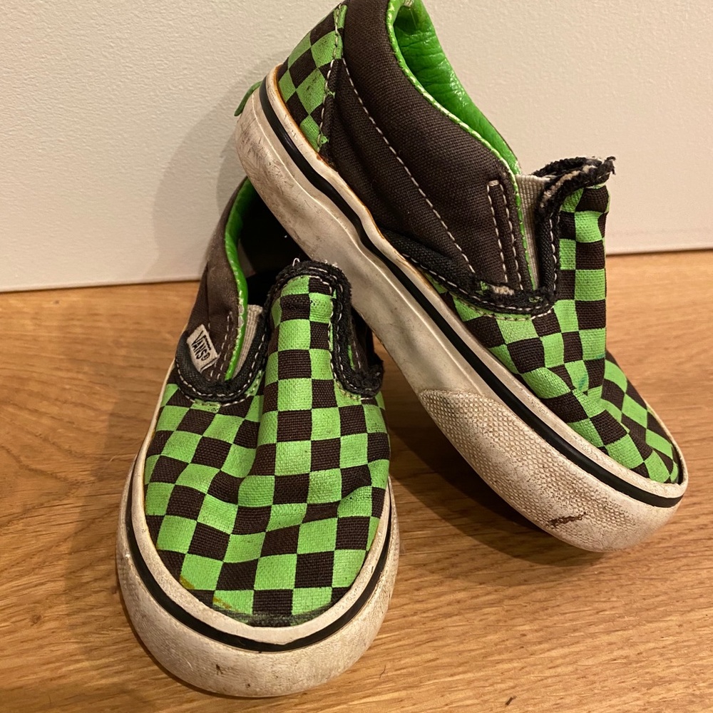 Green Vans sz. 6